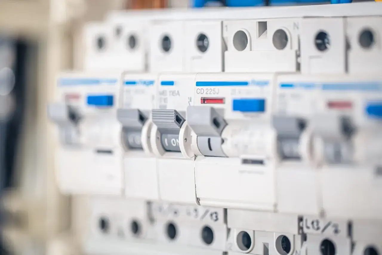 Panel z wyłącznikami nadprądowymi. Dowiedz się, jak wymienić bezpiecznik w skrzynce, aby zapewnić bezpieczeństwo instalacji elektrycznej.
